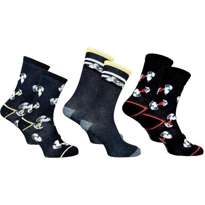 chaussettes snoopy