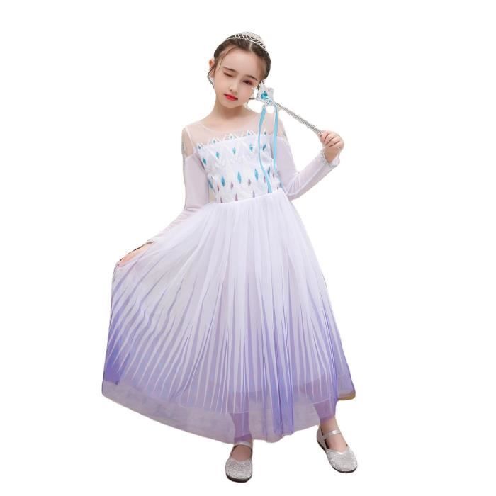 Reine des neiges 2 Cosplay Elsa Anna robe de filles t