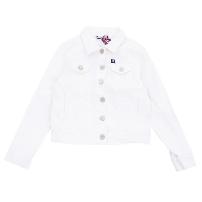 Veste blanche on sale fille