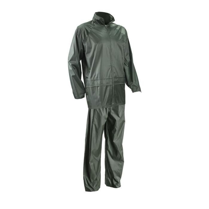 Ensemble de pluie - COVERGUARD - PLUVIO - PVC 200 g/m² - Vert - Coutures étanches Ensemble de pluie - COVERGUARD - PLUVIO - PVC 200 g/m² - Vert - Coutures étanches