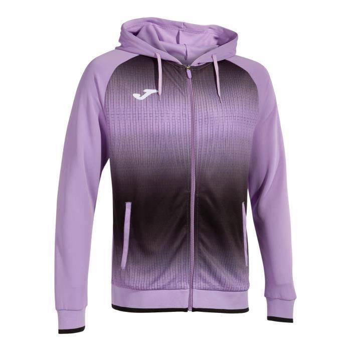 Veste de survêtement à capuche Joma Tiger V - violet/noir - M