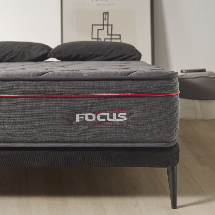 Surmatelas Épais Hypoallergénique Glamhaus - 5 Cm, Coton 300 Fils, Jupe 45 Cm - Lit Simple 90x190 Cm - Certifié Oeko-Tex - 5