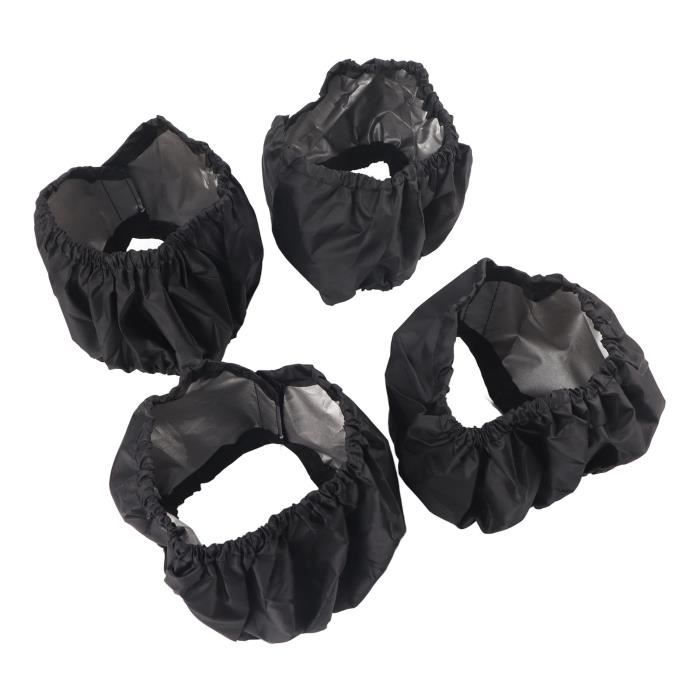 Roues De Poussette Universelles WinmetEuro - Rotation 360°, Diamètre 13cm, Caoutchouc Naturel (Paire De Roues Avant Ou Arrière)