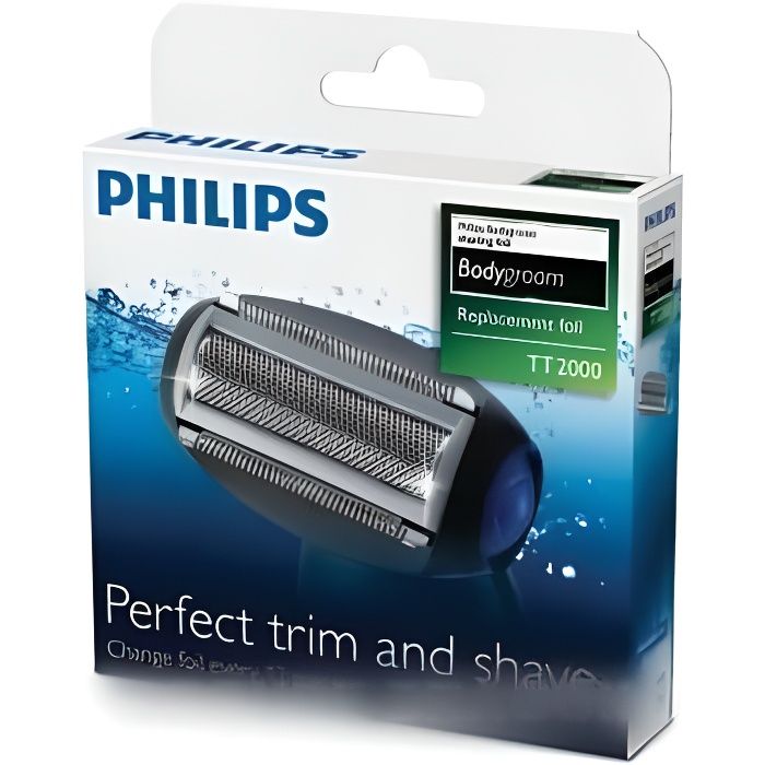 TÊTE DE RASOIR COMPLÈTE POUR RASOIR ÉLECTRIQUE PHILIPS * TT2000/43 - TT2020/15 TT2020/30 TT2020/31