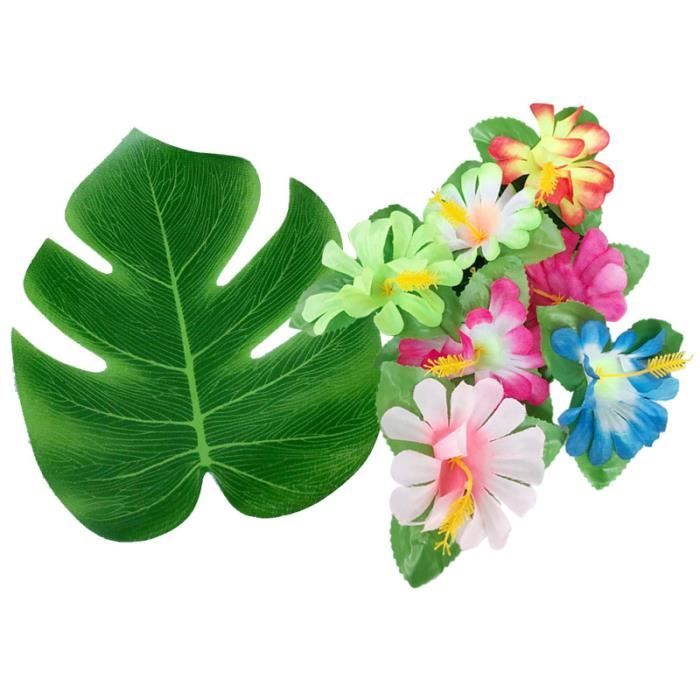 48pcs 8 Pouces Feuille Artificielle Tortue De Simulation Decoration De Table Feuilles De Tortue Moyenne 24pcs Et 24pcs Chrysantheme Cdiscount Maison