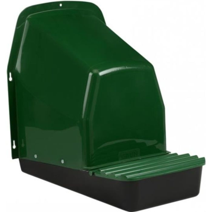Comparer les prix de Pondoir Poule Extérieur En Plastique - Gaun - 1 Nichoir - Vert
