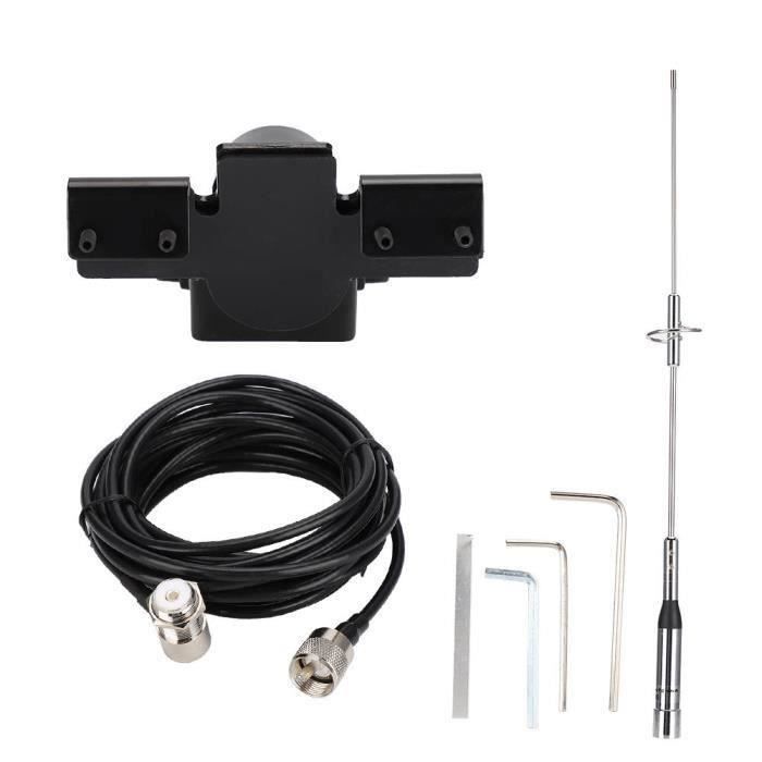 Antenne Magnétique Double Bande 144/430 MHz Pour Radio Amateur - Compatible Baofeng, Gain Boosté - Eightwood