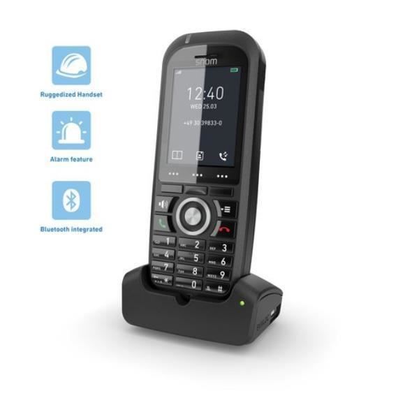 Téléphone sans fil - SNOM - Dect Ip M70 - Noir - VoIP - Vidéoconférence