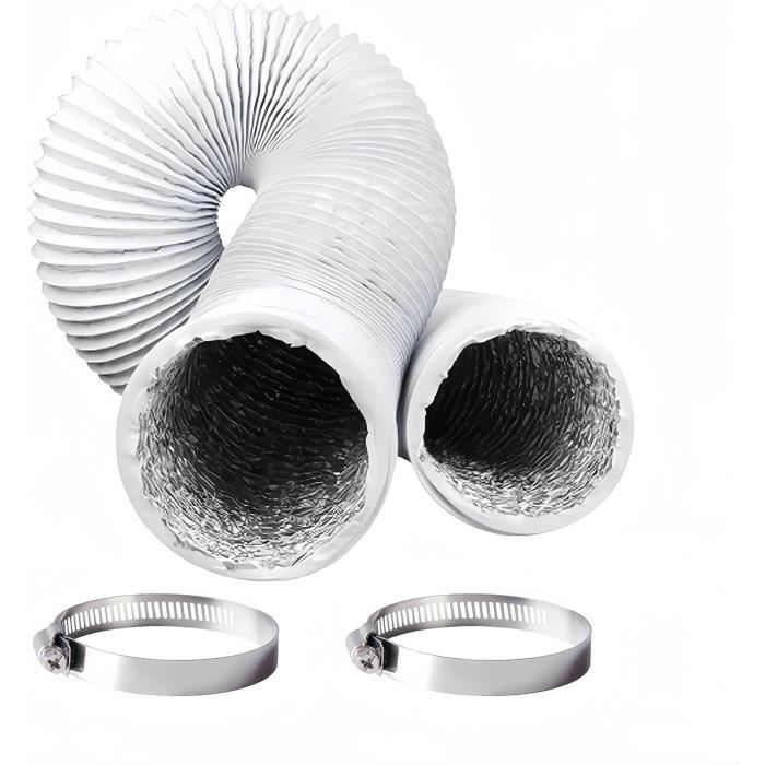 Silencieux Tuyau Ventilation Isolé 100mm LTH – 300mm, Acier Galvanisé, Neuf Pour Insonorisation
