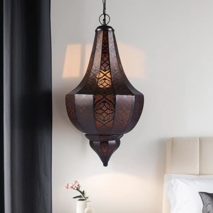 Plafonnier Marocain Oriental - Lampe Suspendue Étoile Gecko - Simandra Shop