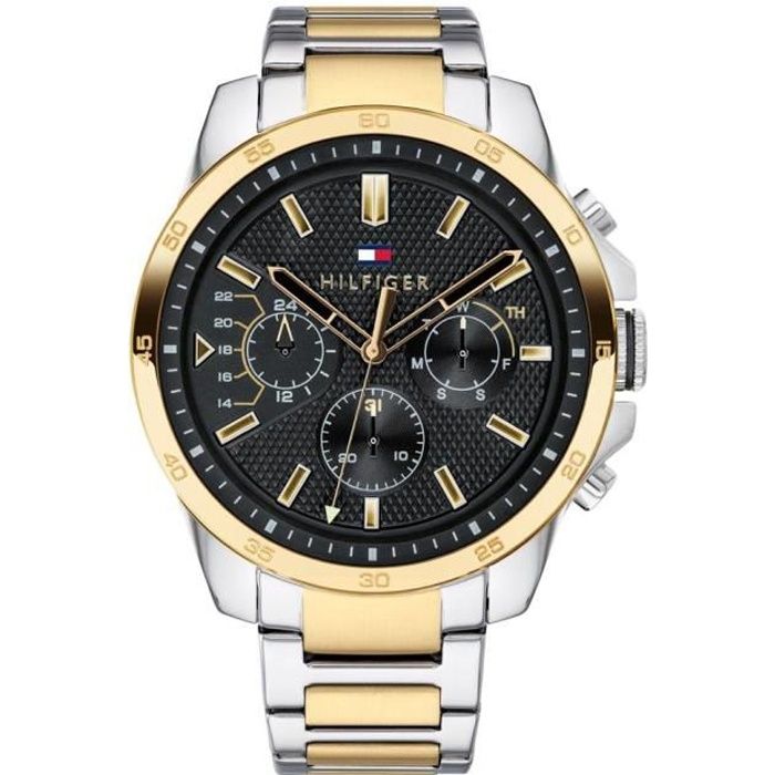 Tommy Hilfiger-Montre Multi Dial pour Homme à movement Quartz en Acier inoxydable 1791559