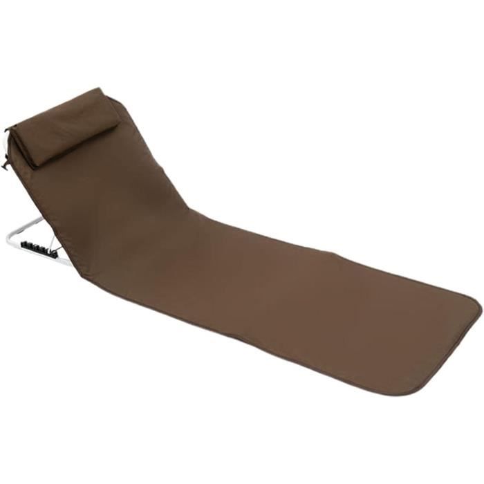 Chaise De Camping Pliable Chaise De Support Dorsal Léger Paresseux