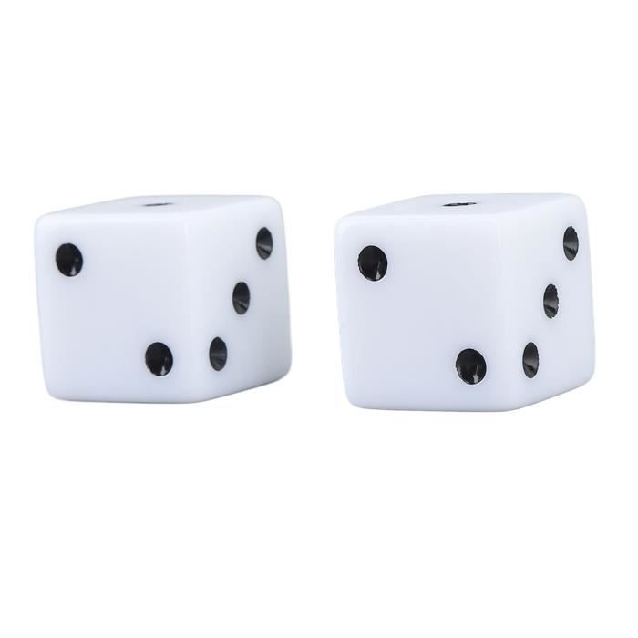 Mxzzand Jeu de dés à 6 faces 8 pièces 6 faces jeu de dés éducatifs coin