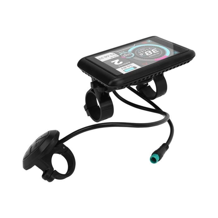 Vvikizy Écran LCD pour vélo électrique Panneau de vélo électrique UKC1, écran couleur LCD pour vélo et Scooter sport kit