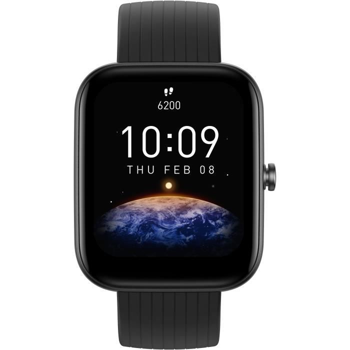 Montre - AMAZFIT - Bip 3 Pro - 1 69 pouces - NoirMontre - AMAZFIT - Bip 3 Pro - 1 69 pouces - Noir