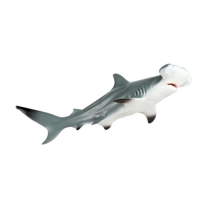 FIGURINE DE JEU Figurines r?�alistes de requin de la vie marine peintes ?� la main animaux 