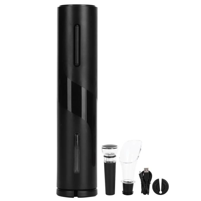 Nicoone Tire-Bouchon Électrique 4 En 1 Rechargeable – Ouvre Bouteille, Aérateur, Verseur Et Bouchon Sous Vide