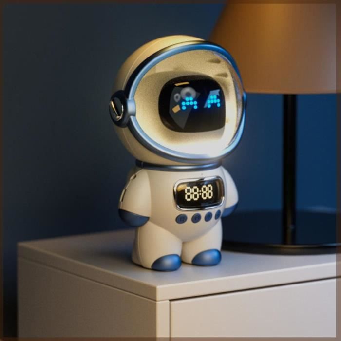 Enceinte Bluetooth Astronaute Avec Éclairage Ambiant Et