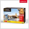 Puzzle 3D Tower Bridge Londres - CUBICFUN - 120 pièces - Architecture et monument-1