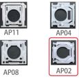 Macbook touches de clavier AZERTY + clips AP08 models for A1398 A1502 A1425-1