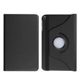 Housse Etui Noir pour Samsung Galaxy Tab A7 10.4" 2020 T500 Support Rotatif 360° + Vitre de protection avec Stylet Toproduits®-1
