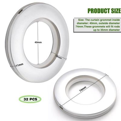 Anneaux Pour Rideaux Avec Pinces - Utilisez Vos Rideaux Avec Style