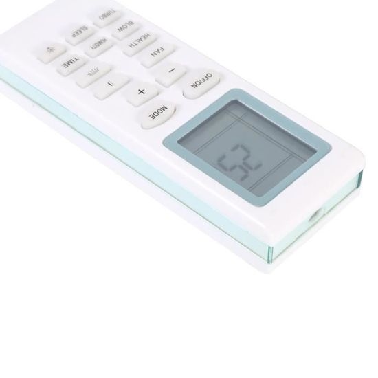 Télécommande De Remplacement Pour Climatiseur R07 / BGE R07B / BGE - Blanc, Portée 10 M, Fonctionne Avec 2 Piles AAA - 11