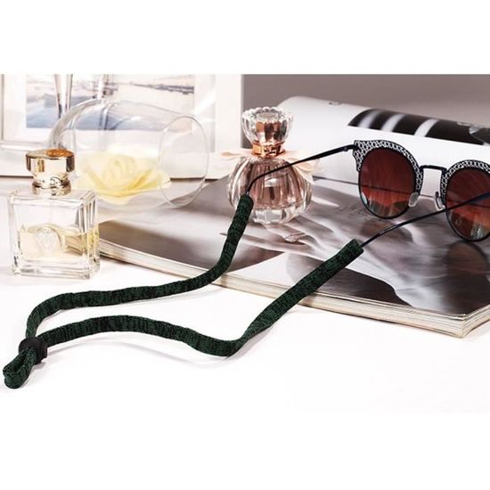 Chaîne à Lunettes En Acier Inoxydable Pour Femmes - Antidérapante, Élégante, Pour Lunettes De Soleil Et Masques