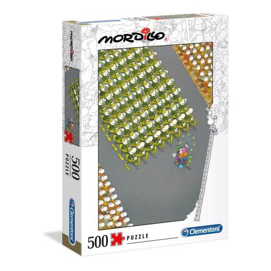 Puzzle Humour et Satire 500 Pièces Guillermo Mordillo La Marche Clementoni Multicolore - Puzzle - Achat & prix Puzzle Humour et Satire 500 Pièces Guillermo Mordillo La Marche Clementoni Multicolore - Puzzle - Achat & prix