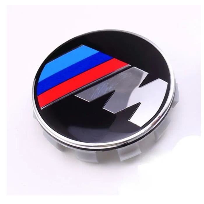 Biomar Labs Lot De 4 X 68 Mm Cache-Moyeux Compatible Avec BMW Centre De Roue 36136783536 Pour Enjoliveurs Alliage Jantes Drapeau Des États -Unis Rouge CBZ 13