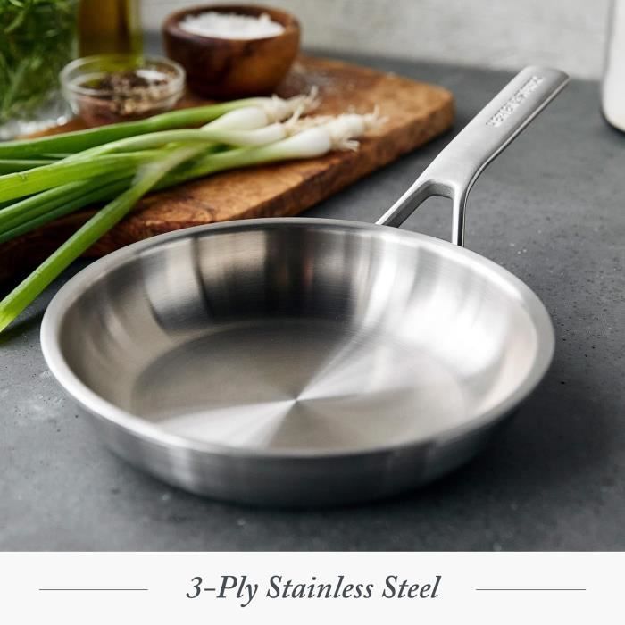 TriPly Stainless Steel, Poêle à Frire de 20 cm en Inox Trois Couches — free download
