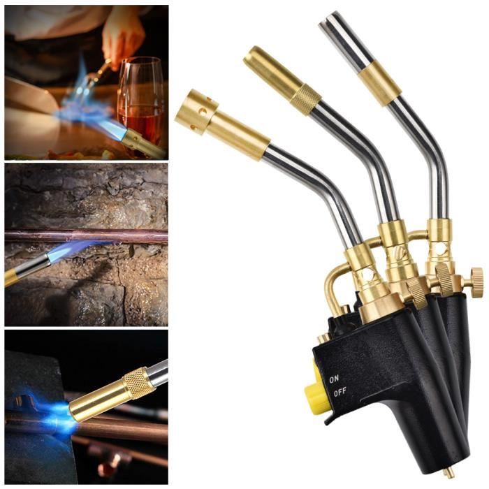 Chalumeau à Gaz DOMINOX – Compatible Propane, MAPP – Température Jusqu’à 1315°C – Pour Cuisine, Soudure, Désherbage - 9