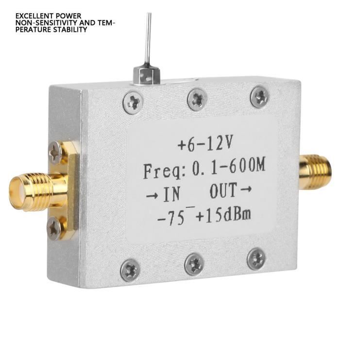 Ad8307 Module Capteur de puissance RF, détecteur de test logarithmique AD8307 module ...