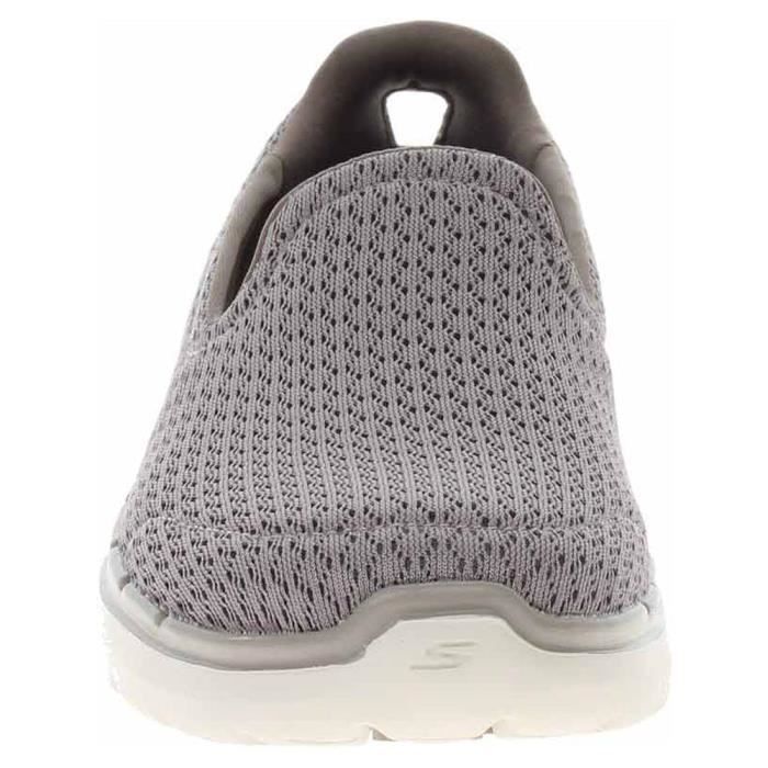 Skechers go walk 2025 femme argent