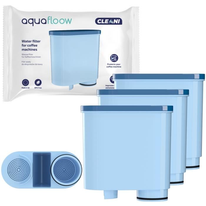 AquaFloow Kit pour les machines à café Philips/Saeco : 3x filtre à