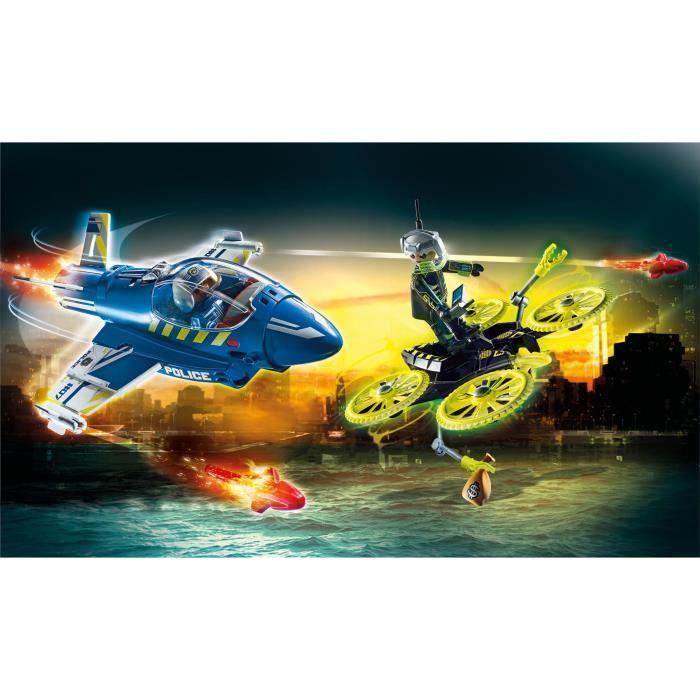 Mode d’emploi Playmobil set 70780 Police Jet de police et drone