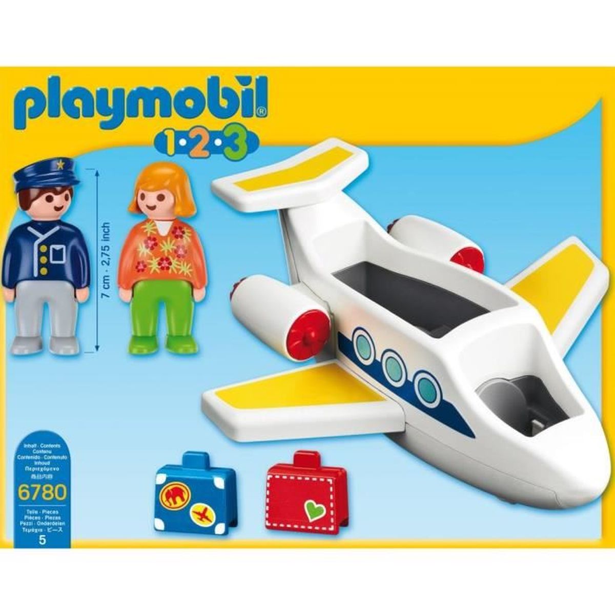 playmobile avion de ligne