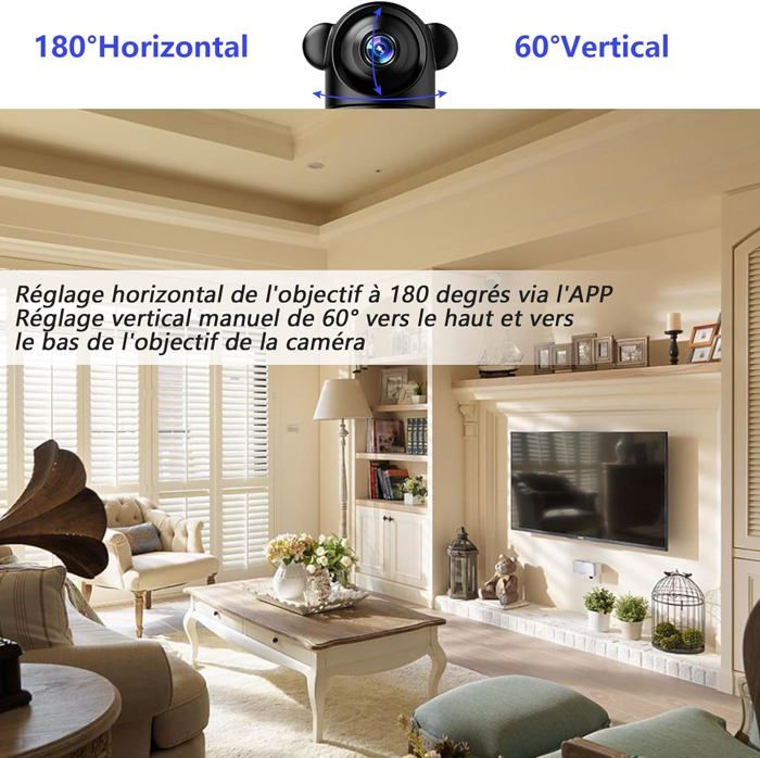 Caméra Cachée Wifi, Mini Caméra Espion Wifi HD Caméra Cachée pour la — free download