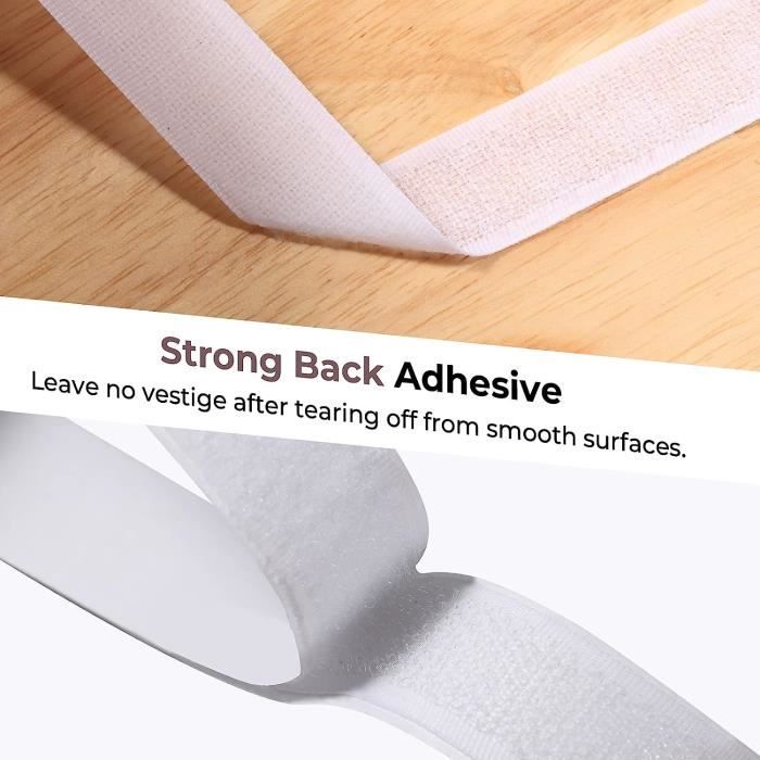 Scratch, Bande Agrippantes Adhésives Hook & Loop, Velcro Autocollant ...