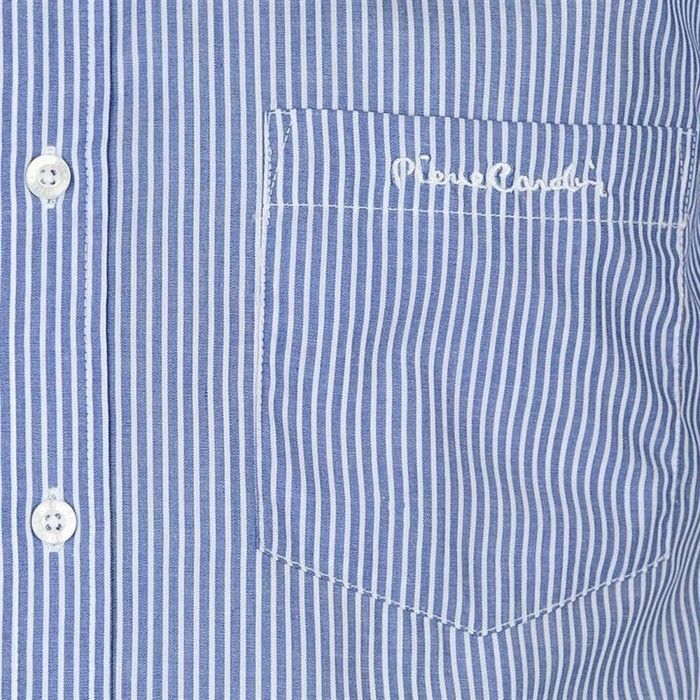 Chemise Rayures Vintage Pierre Cardin Années 90 - Taille 2XL, Coton, Manches Courtes - Style Décontracté Rétro