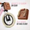 Vélo d'équilibre pour enfant - BERG Biky Retro Rose - Léger et confortable-3