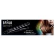 Braun Satin Hair 7 SensoCare Fer à lisser en céramique Noir, Technologie Sensor pour des résultats époustouflants, ST780-3