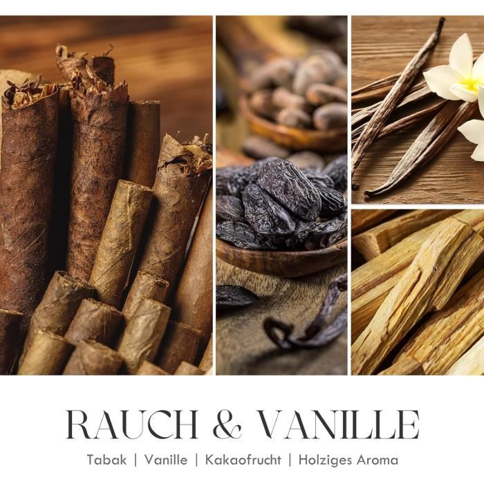 Lot De 4 Bougies Parfumées Pour Homme - Bougies Parfumées Pour Homme