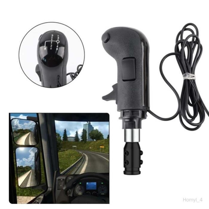 Pommeau de levier de vitesse USB Truck Simulator Shifter Durable pour G25 -  Cdiscount Auto