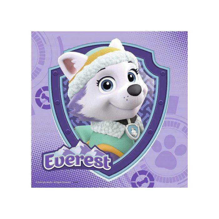 Paw Patrol - 48-Piece Character Box Puzzle - Chase - Paw Patrol - Board Game Puzzle - Chase Marcus Stella Ruben Everest - Children's Toy 3 Years and Above
