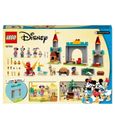 LEGO® Disney Mickey et ses amis 10780 Défenseurs du Château, Jouet avec Chevaux pour 4 Ans-5