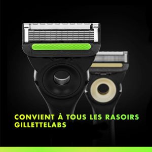 Pack 5+1 = 6 Lames Gillette Contour Plus - Recharges Rasoir Homme Originales, Fabriqué En Allemagne