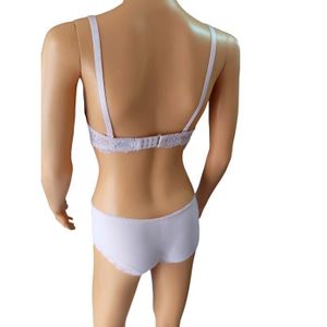 Ensemble Lingerie Chocolat Sanselle Bonnet B Balconnet - Neuf Avec étiquettes