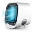 1 Climatiseur portable, 3 vitesses, fonction brumisateur, ventilateur de refroidissement, pour maison bureau chambre .