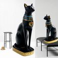 Ancient Egyptien Bastet Déesse Dieu Cat Pharaoh Figurine Statue Vintage Home Desk Decor Ornement Cadeau-0